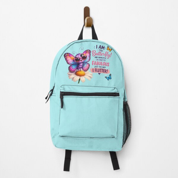 Item preview, I Am The Butterfly Pretty Fabulous – Cute Sarcastic Quote Cartoon Art designed and sold by Evelashop.