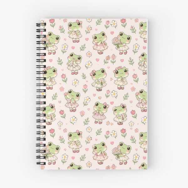 Item preview, Kawaii Frog Flower Dress Pattern designed and sold by Soft Berry Studio.