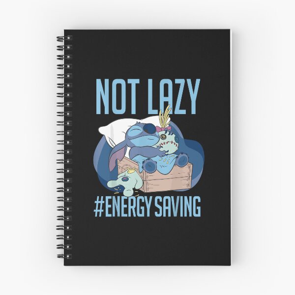 Artikelvorschau, Lilo Stitch Not Lazy Energy Saving entworfen und verkauft von junglecolor.