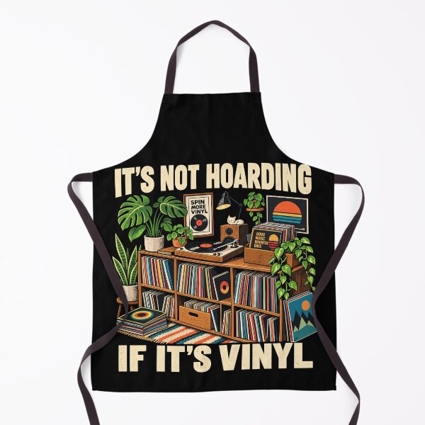 Item preview, It's Not Hoarding If It's Vinyl Record Collector Humor designed and sold by roni-harbor.