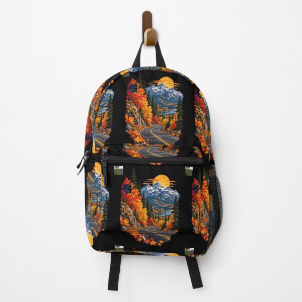 Item preview, Autumn Mountain Road Scenic Fall Landscape designed and sold by RockitBaby.