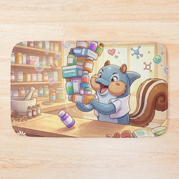 Item preview, Pharmacist Appreciation — The Apothecary Squirrel designed and sold by TreatLLC.