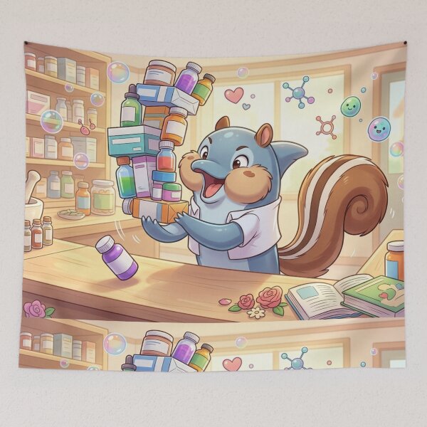 Item preview, Pharmacist Appreciation — The Apothecary Squirrel designed and sold by TreatLLC.