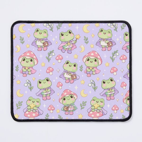 Item preview, Kawaii Frog Fairy Cozy Pattern designed and sold by Soft Berry Studio.