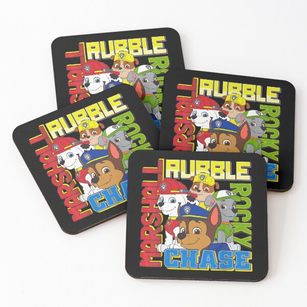 Item preview, Paw Patrol Rubble Chase Rocky And Marshall designed and sold by AlanPitek.