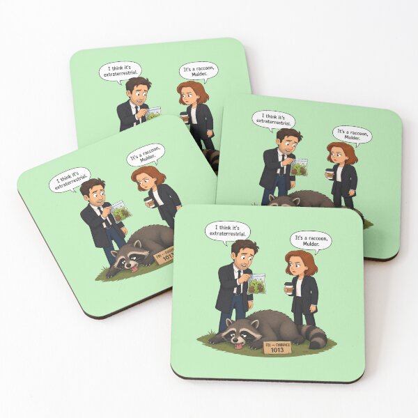 Item preview, It’s a Raccoon Mulder designed and sold by tomperys.