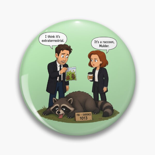 Item preview, It’s a Raccoon Mulder designed and sold by tomperys.
