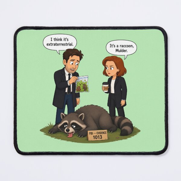 Item preview, It’s a Raccoon Mulder designed and sold by tomperys.