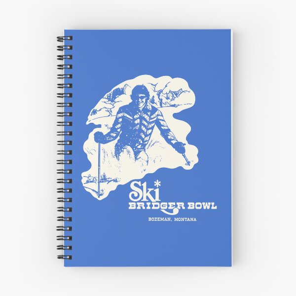 Item preview, Ski Bridger Bowl Montana 70s 80s Skiing Souvenir designed and sold by darklordpug.