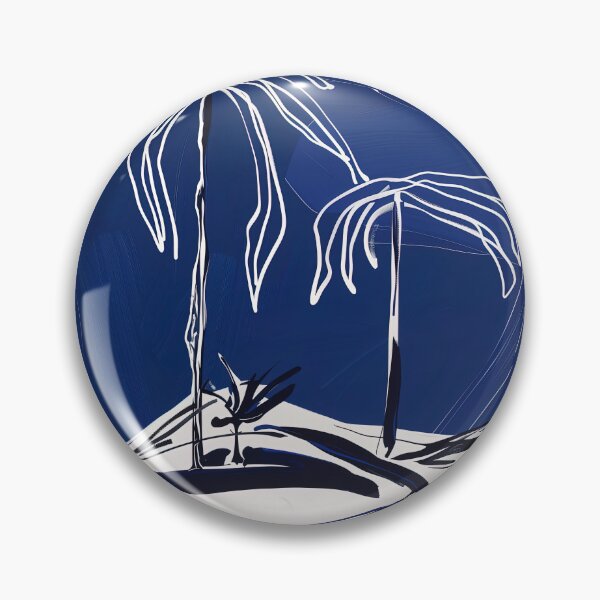 Item preview, Desert - Blue Abstract Art designed and sold by shadow-bloom.