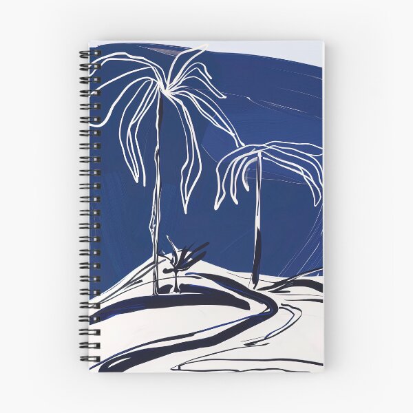 Item preview, Desert - Blue Abstract Art designed and sold by shadow-bloom.