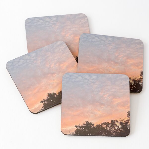 Item preview, Pink Sunset Sky | Dreamy Pastel Cloud Nature Photography designed and sold by ThatSurreyLife.