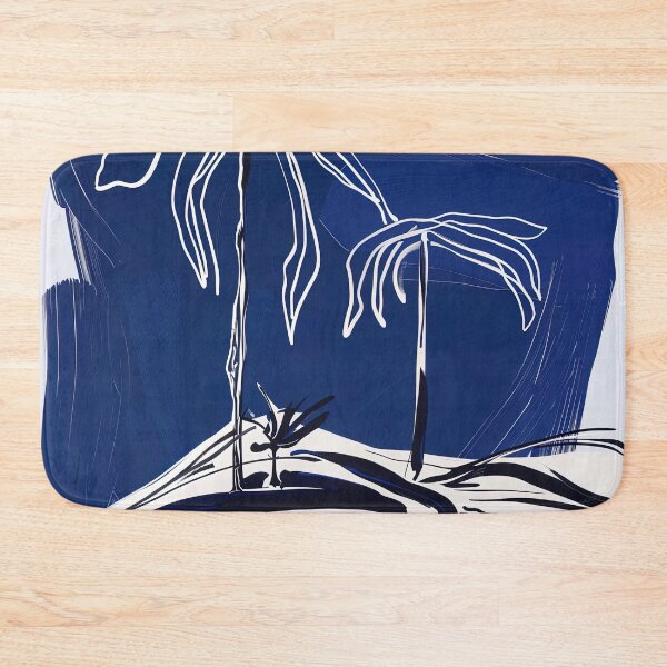 Item preview, Desert - Blue Abstract Art designed and sold by shadow-bloom.