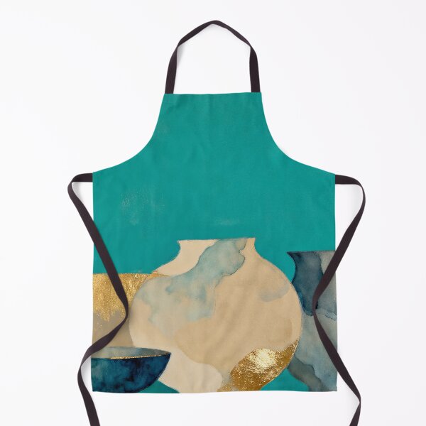 Item preview, Elegant gold and blue vases designed and sold by paulrommer.