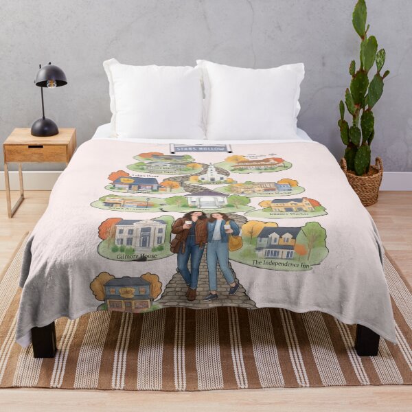 Item preview, Stars Hollow Map designed and sold by COFFEEWITHARTS.