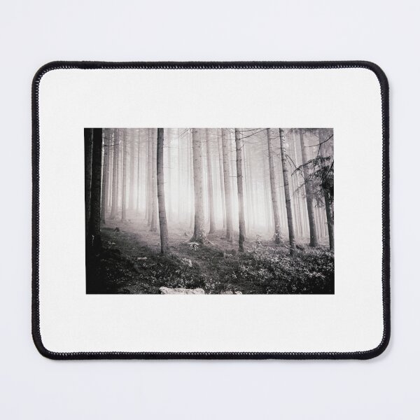 Item preview, Misty Forest in Black and White designed and sold by amagex.