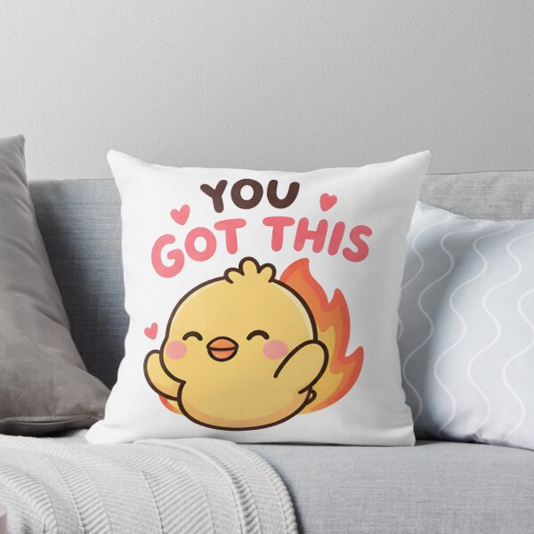 Item preview, You Got This Fire Duck - Cute Motivational Meme designed and sold by Duck lovers.