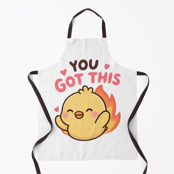 Item preview, You Got This Fire Duck - Cute Motivational Meme designed and sold by Duck lovers.