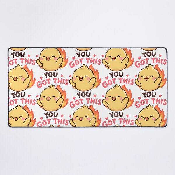 Item preview, You Got This Fire Duck - Cute Motivational Meme designed and sold by Duck lovers.