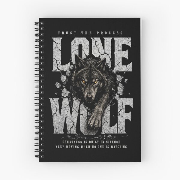 Item preview, Lone Wolf Trust El Proceso Motivación Ropa Urbana designed and sold by MOCH- ART.