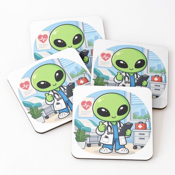 Item preview, Alien Doctor | Medic Mascot designed and sold by fedetrev.