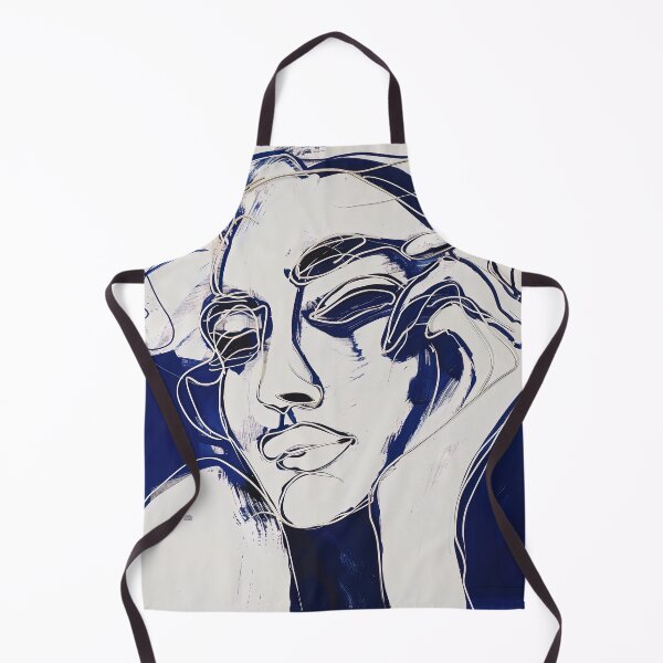 Item preview, Desire - Blue Abstract Art designed and sold by shadow-bloom.