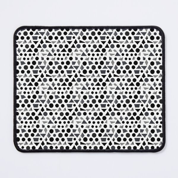 Item preview, Small gray and black geometric shapes on a white background designed and sold by Beleza e Estilo.