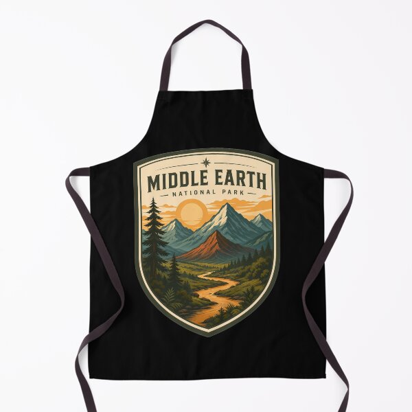 Item preview, Middle Earth National Park Nature Landscape designed and sold by FrontierCosmic.
