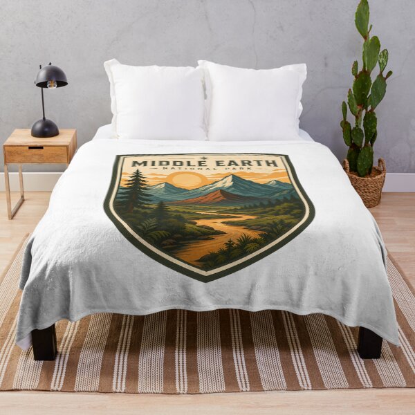 Item preview, Middle Earth National Park Nature Landscape designed and sold by FrontierCosmic.