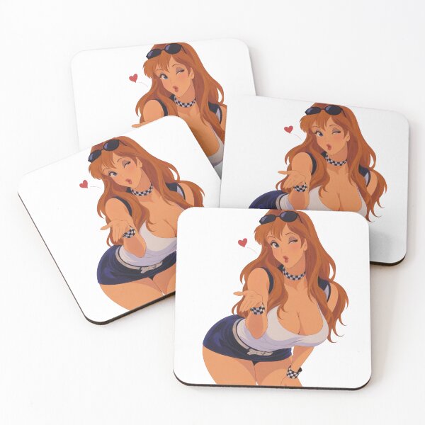 Item preview, Race Queen Pin Up Redhead Girl - Retro 90s Cartoon Style designed and sold by  Hollow Moon Studios..