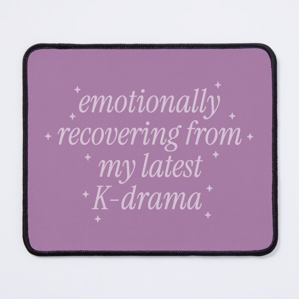 Item preview, Emotionally Recovering From My Latest K-Drama designed and sold by winterpumpkin.