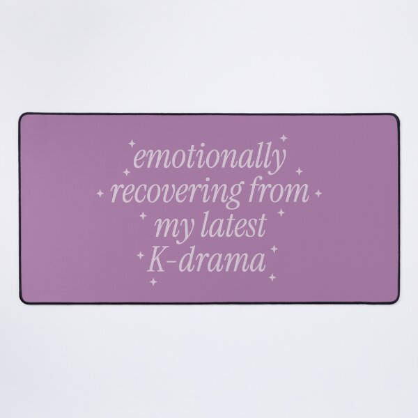 Item preview, Emotionally Recovering From My Latest K-Drama designed and sold by winterpumpkin.