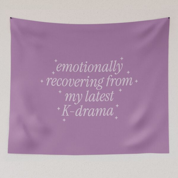 Item preview, Emotionally Recovering From My Latest K-Drama designed and sold by winterpumpkin.
