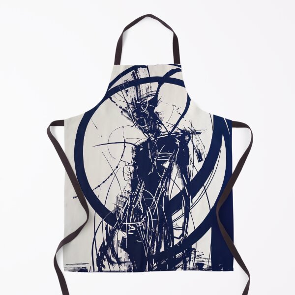 Item preview, Destroyer god - Blue Abstract Art designed and sold by shadow-bloom.