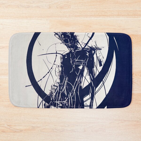 Item preview, Destroyer god - Blue Abstract Art designed and sold by shadow-bloom.
