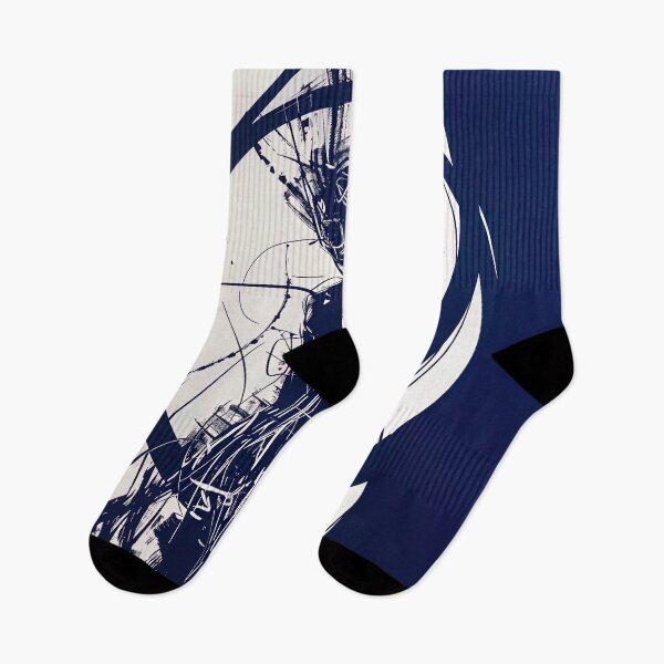 Item preview, Destroyer god - Blue Abstract Art designed and sold by shadow-bloom.