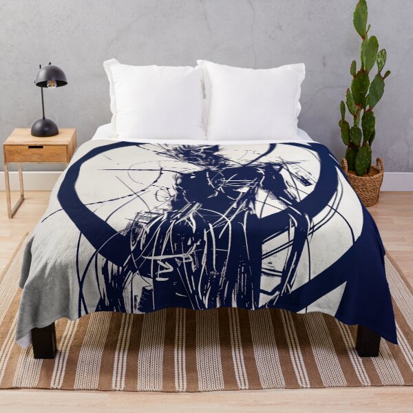 Item preview, Destroyer god - Blue Abstract Art designed and sold by shadow-bloom.