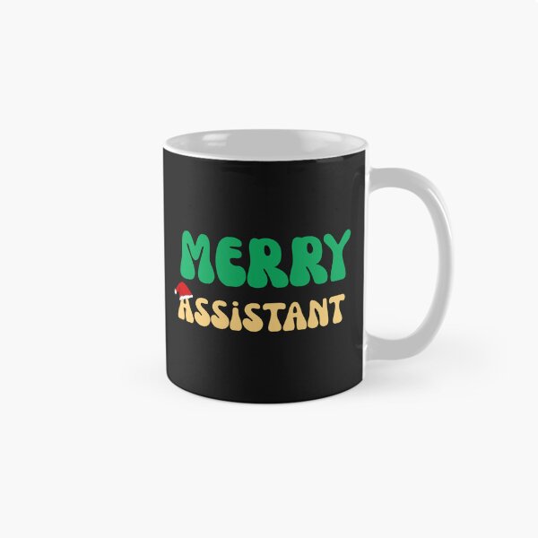Item preview, Trendy Merry Assistant Christmas Administrative Gift designed and sold by mumchaosdesigns.