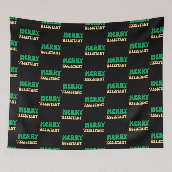 Item preview, Trendy Merry Assistant Christmas Administrative Gift designed and sold by mumchaosdesigns.