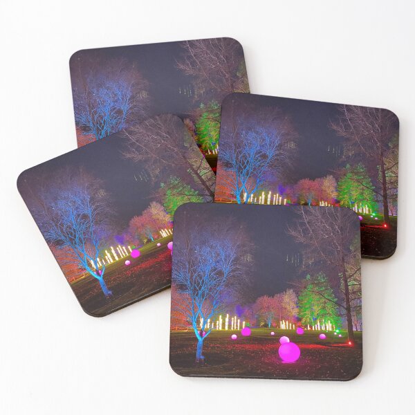 Item preview, Enchanted Christmas Garden – Pink Lights at RHS Wisley designed and sold by ThatSurreyLife.