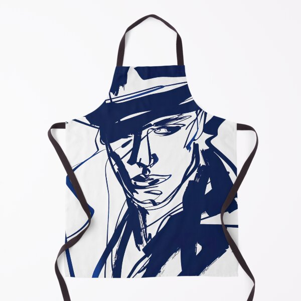 Item preview, Detective - Blue Abstract Art designed and sold by shadow-bloom.