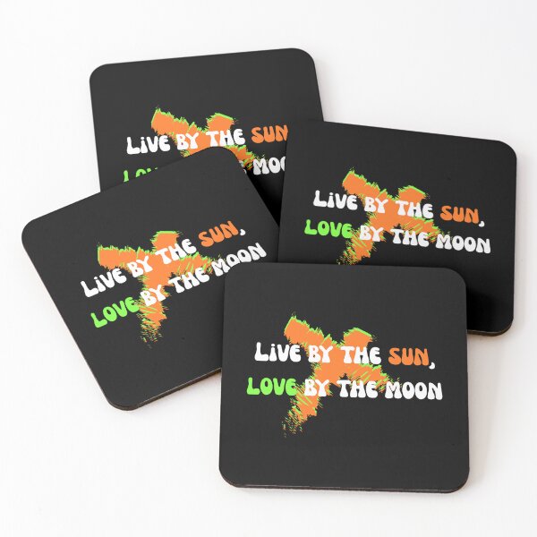 Item preview, Live By the Sun Love by the Moon Celestial Retro designed and sold by Pamthedesigner.