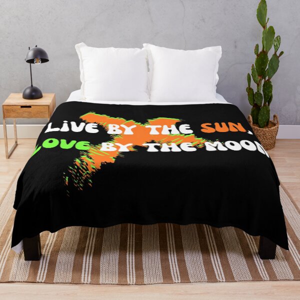 Item preview, Live By the Sun Love by the Moon Celestial Retro designed and sold by Pamthedesigner.
