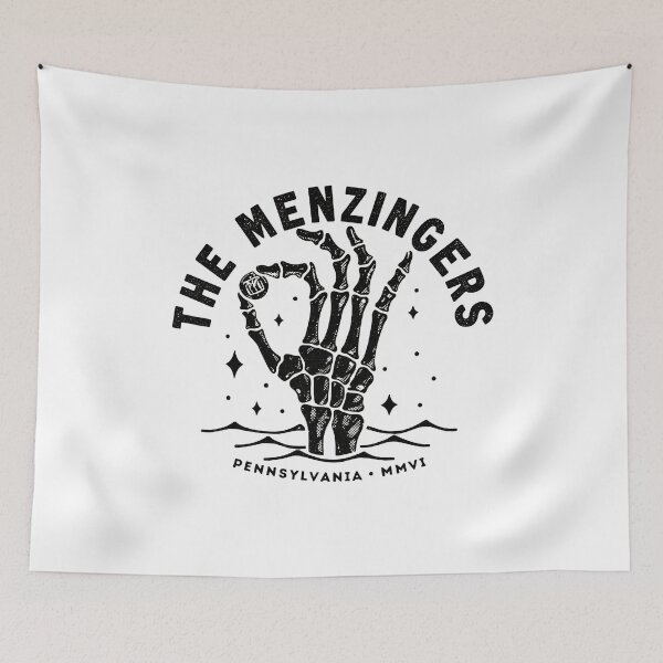 Item preview, The Menzingerss Skeletons Hand Water Coin Band designed and sold by LysandraSincla.
