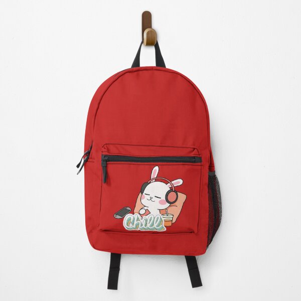 Item preview, Chill Bunny Listening Music Cute Kawaii Aesthetic Design  designed and sold by Palette _Vibes.