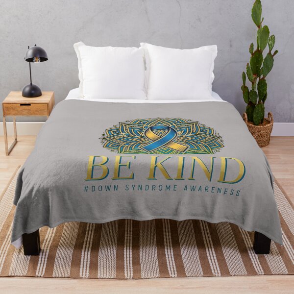 Item preview, Be Kind Down Syndrome Awareness Rainbow Ribbon-61 designed and sold by GilbertFiedlerd.