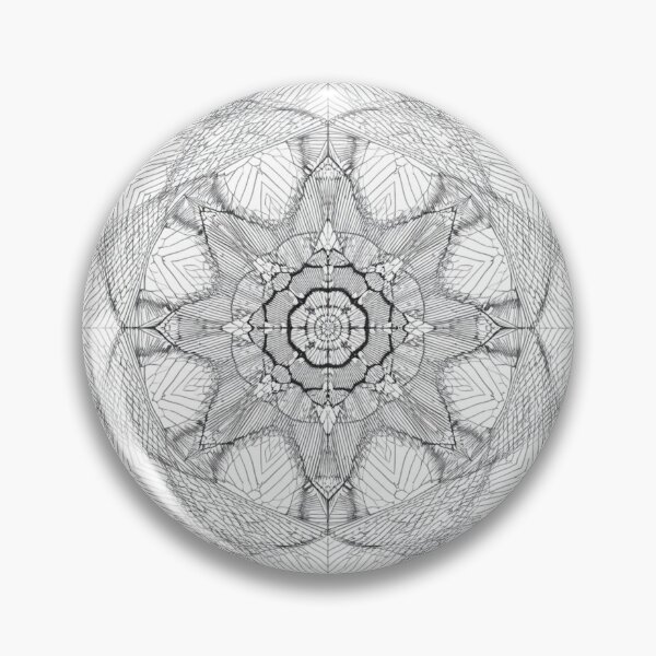 Aperçu de l'œuvre Art fractal abstrait géométrique complexe (oswa : motif artistique complexe en forme d’étoile fractale) créée et vendue par Lespribos .