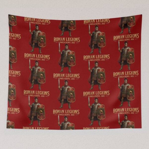 Item preview, Roman Legions Spreading Joy Christmas designed and sold by Retr0Tshirts.