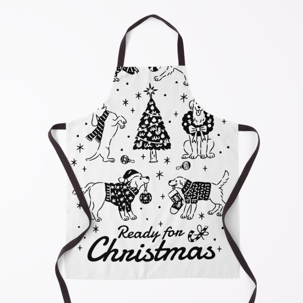 Item preview, Ready for Christmas Festive Dogs and Christmas Tree Collection designed and sold by monkik.
