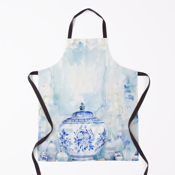 Item preview, Blue and White Chinoiserie Vase Garden designed and sold by Fani*.